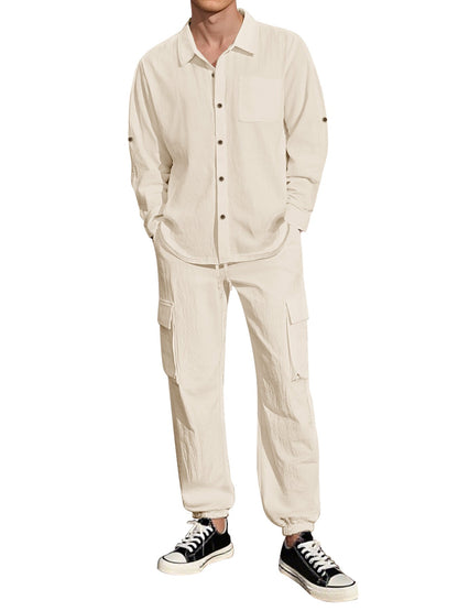Herren Outfit-Set Modern Lässig Berlin Style
