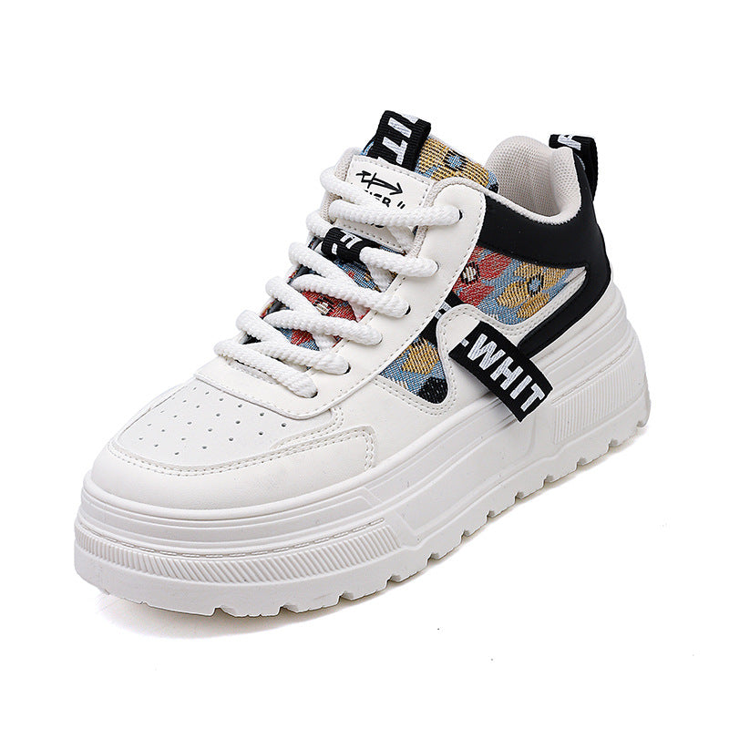 Damen Sneaker Chunky modisch auffällig Grafikdesign