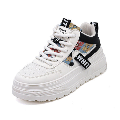 Damen Sneaker Chunky modisch auffällig Grafikdesign