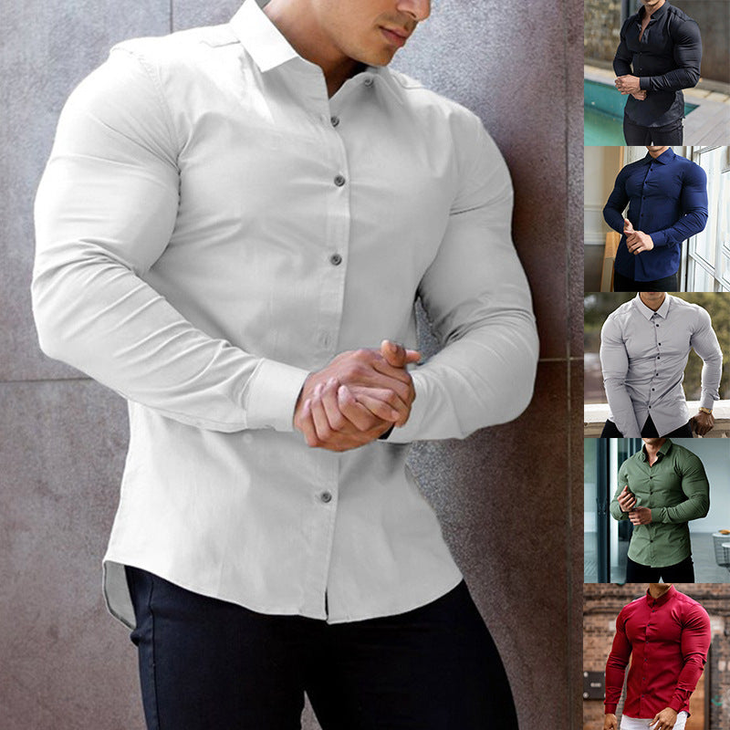 Elegantes Herrenhemd Slim Fit Modern - BerlinGlamour