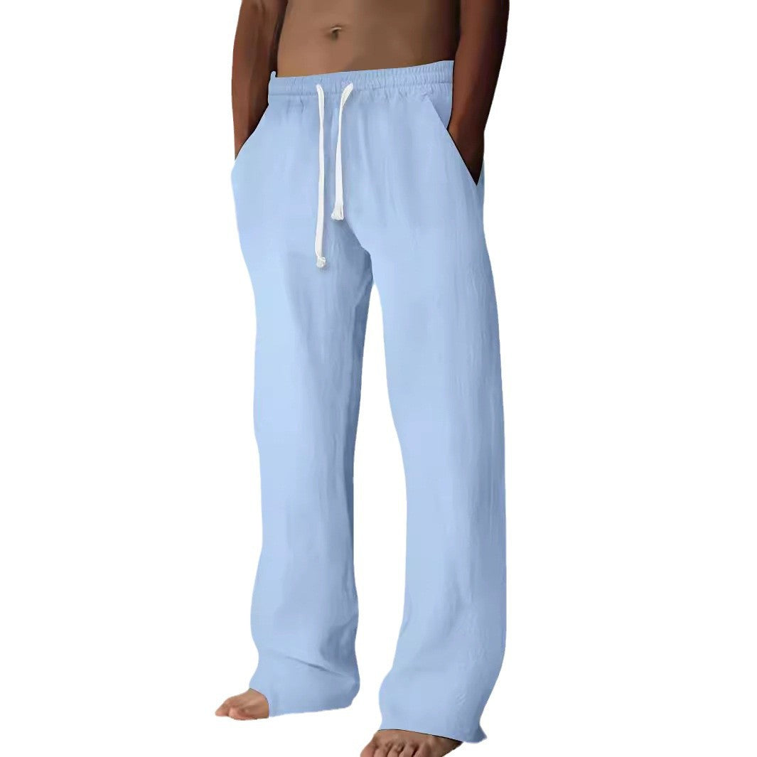Herren Strandhose Leicht Freizeithose Sommer