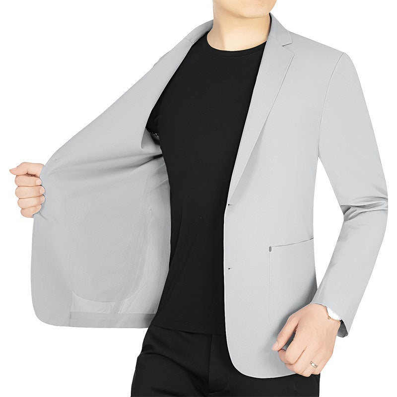 Herren Blazer Jacke Slim atmungsaktiv Modern