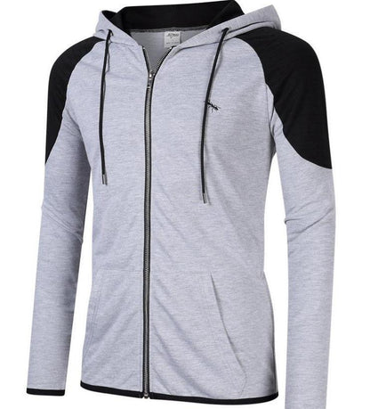 Herren Kapuzenjacke Sportlich Funktionell Wasserabweisend - BerlinGlamour