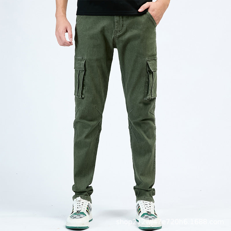 Schlanke Herrenhose Cargo Modern Urban Style