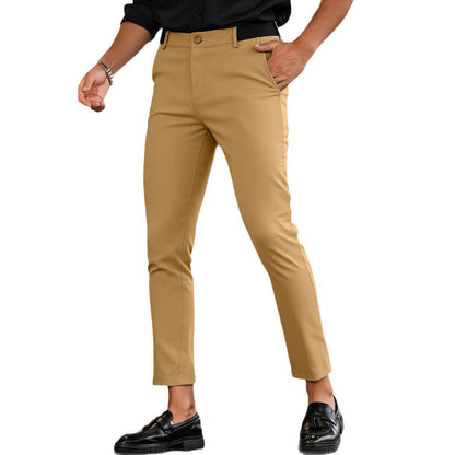 Herren Slim-Fit-Hose Modern Elegant Hochwertig