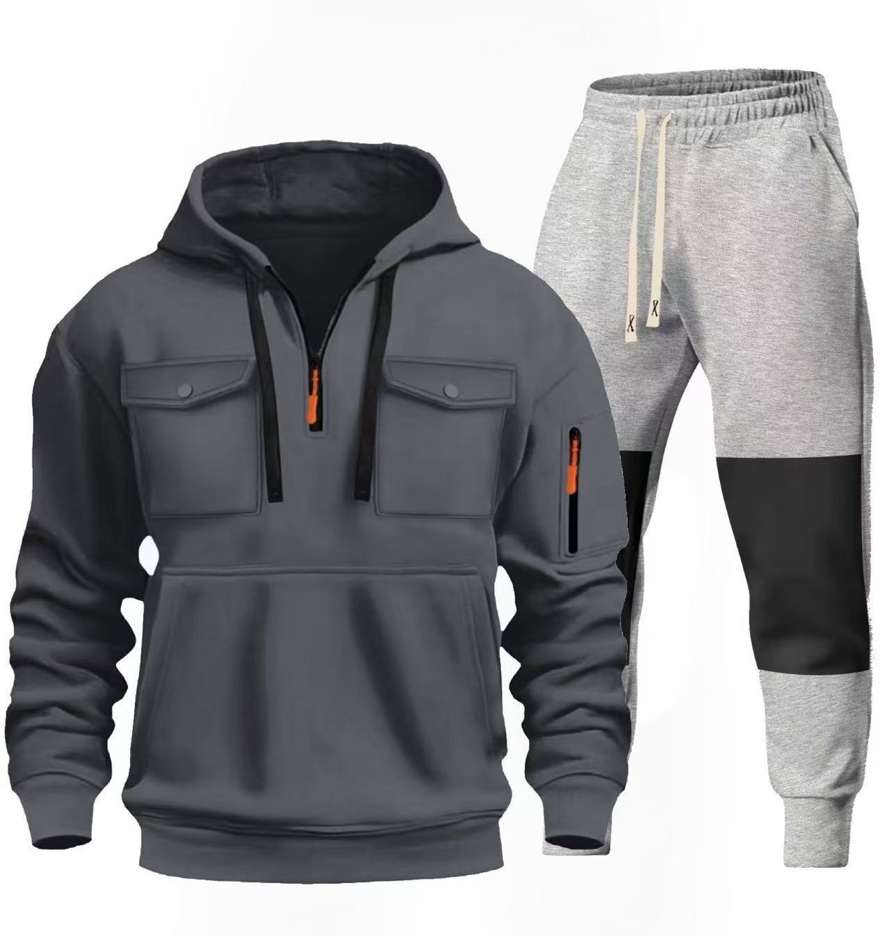 Herren Sportset Sweatshirt und Jogginghose Funktionell Komfortabel