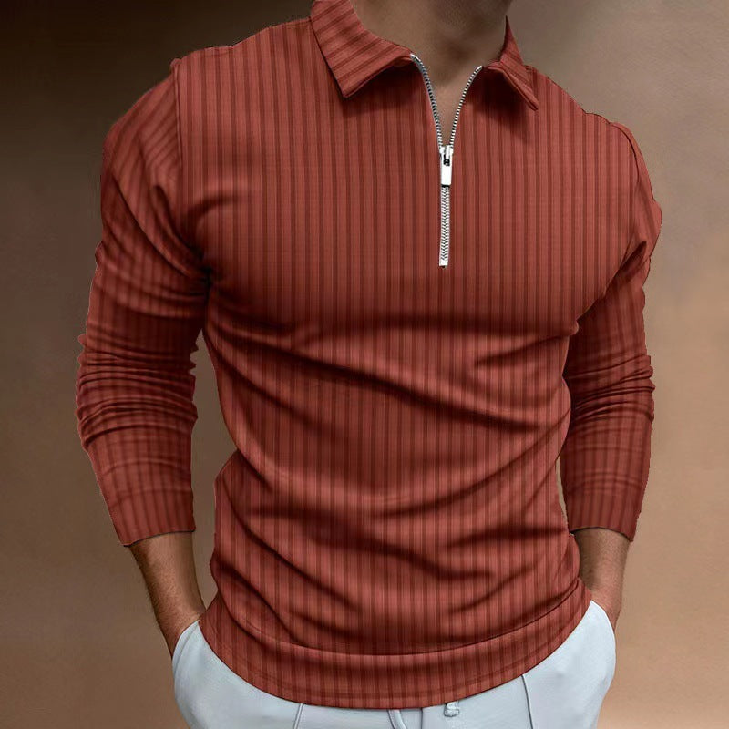 Leichtes Sportoberteil Herren mit Halbzipper Funktionsshirt