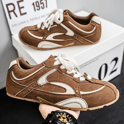 Damen Sneaker Wildleder Bequem atmungsaktiv Sportlich