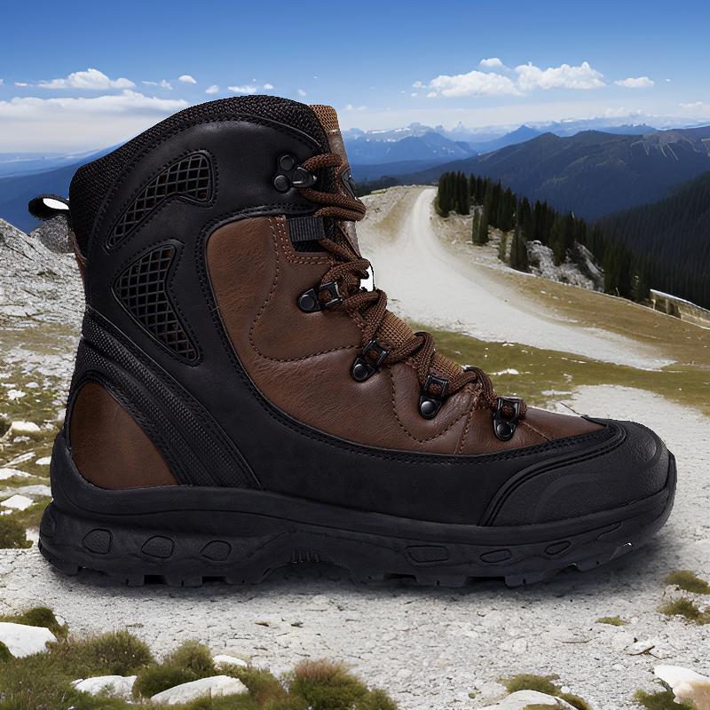 Herren Trekkingstiefel Wasserdicht Atmungsaktiv Rutschfest