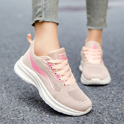 Damen Laufschuhe Bequem Atmungsaktiv Modern