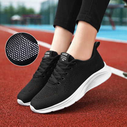 Damen Laufschuhe Atmungsaktiv Leicht Mesh