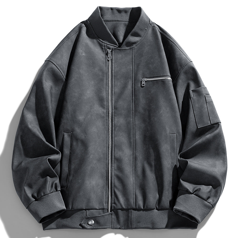 Herren Bomberjacke Funktionale Taschen Sportlich Modern - BerlinGlamour