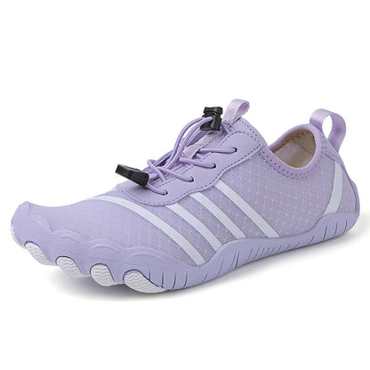 Damen Badeschuhe Sportlich Schnellschnürsystem Wasser Schuhe
