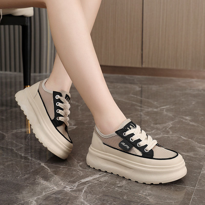 Damen Sneaker Sportlich Robust Bequem