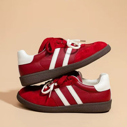 Damen Sneaker Vintage Retro Frauen Schuhe