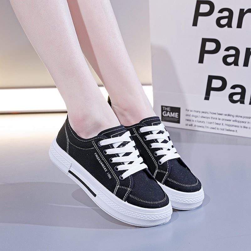 Damen Sneaker Klassisch Casual Weiß