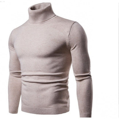Herren Rollkragenpullover Fein Strick Hochwertig Elegант - BerlinGlamour