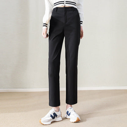 Damen Chino Hose Slim Fit mit Taschen