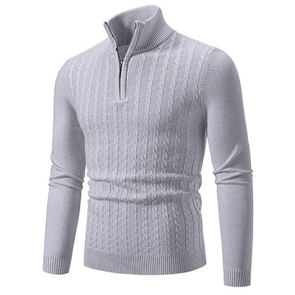 Herren Rollkragenpullover Modisch Reißverschluss Pullover Damen Unpassend, besser: 
Herren Rollkragenpullover Reißverschluss Modern