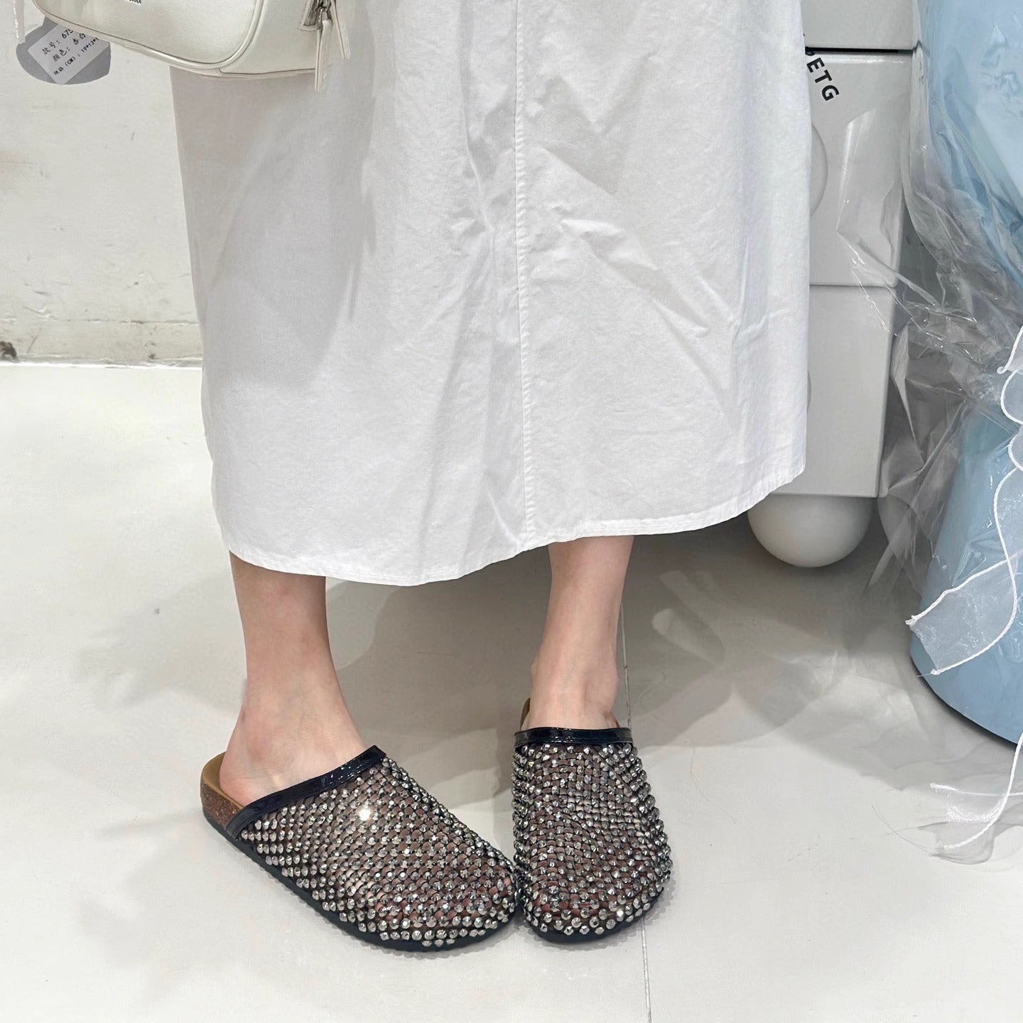 Damen Clogs Bequem Komfortabel mit weichem Fußbett