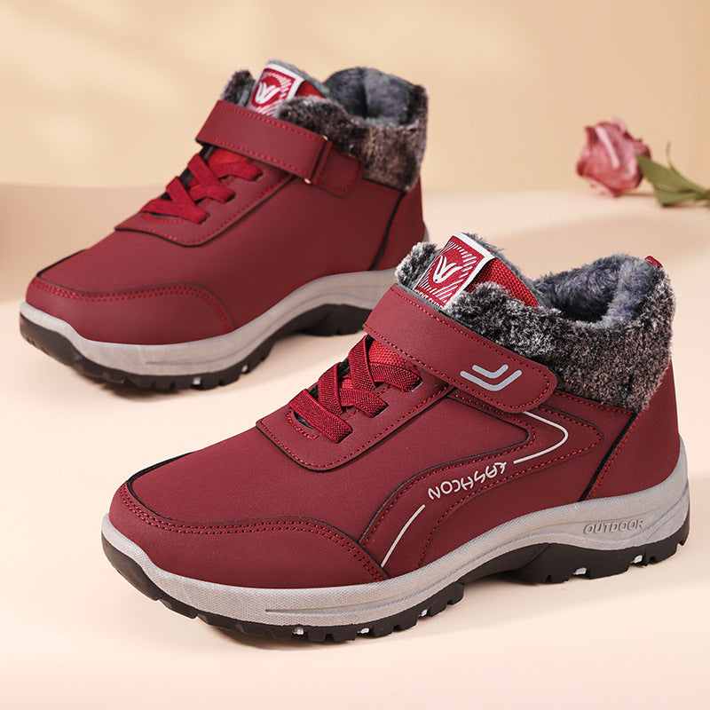 Damen Winterstiefel Warm Isoliert Rutschfest Kuschelig