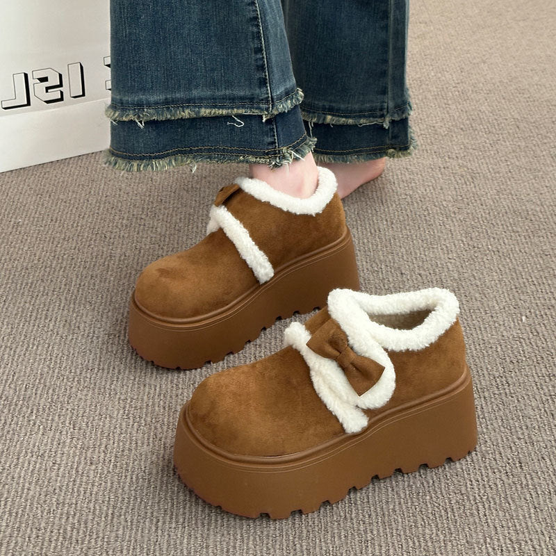 Damen Clogs Weich Bequem mit Schleife