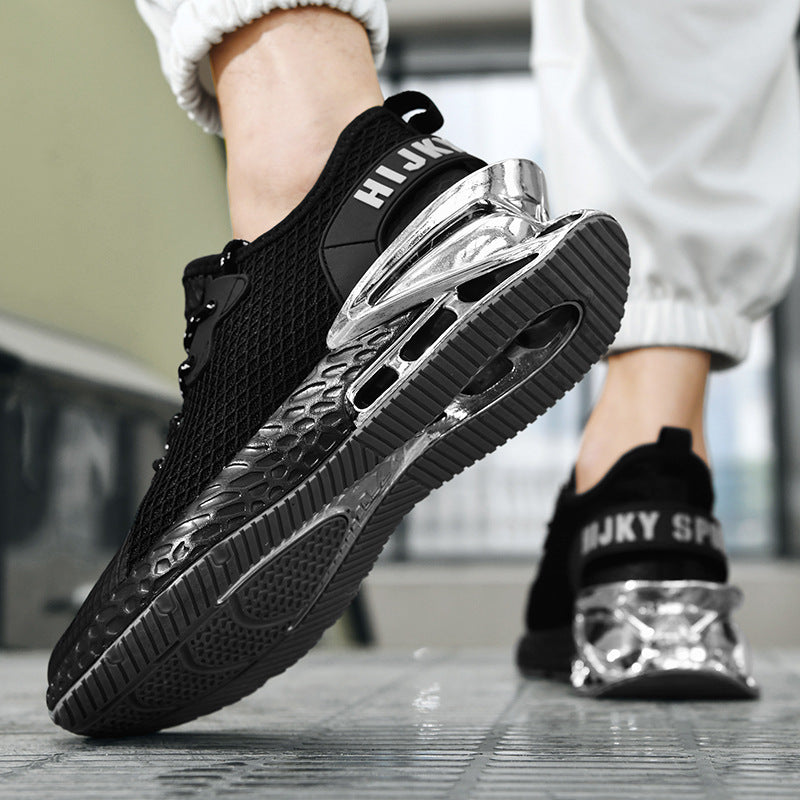Damen Sneaker Sportlich Luftdämpfend Bequem