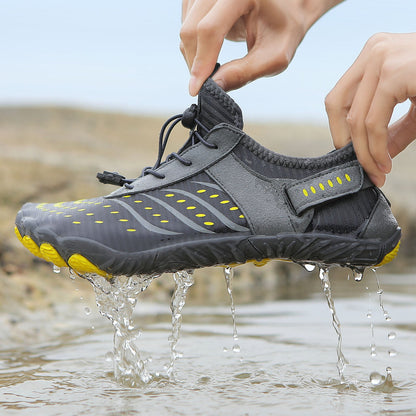 Wassersport Schuhe Damen Elastisch Schnell Schnürsystem Sportlich
