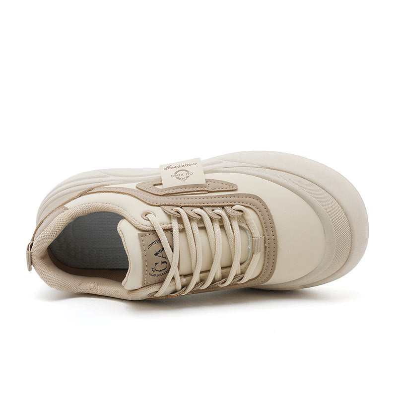 Damen Plateau Sneaker Sportlich Atmungsaktiv