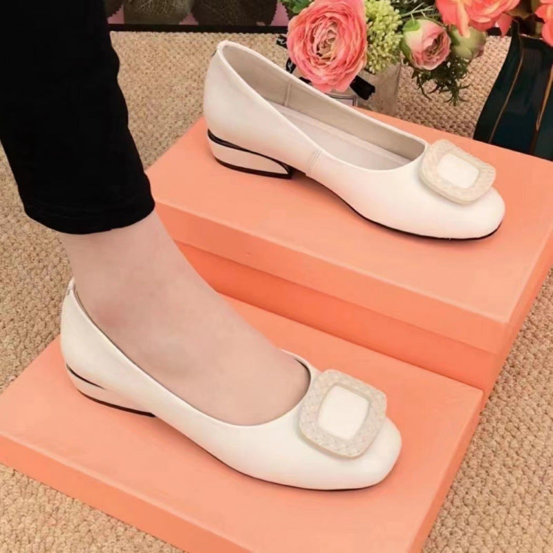 Damen Ballerinas Elegante Schmuckdetails Bequem