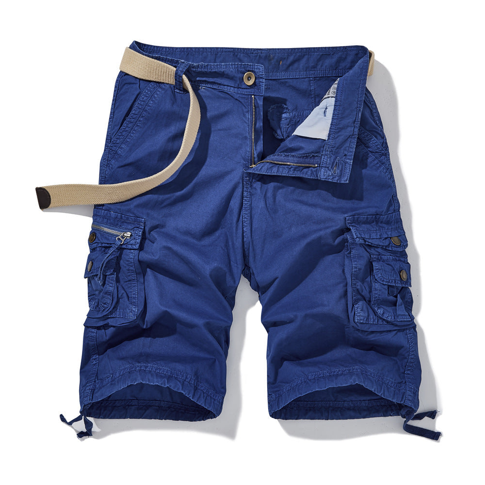 Herren Cargo Shorts Vielseitig Funktionstaschen Verstellbar