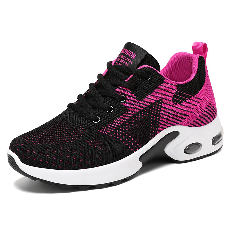 Damen Laufschuhe Sportlich Atmungsaktiv Netzstruktur