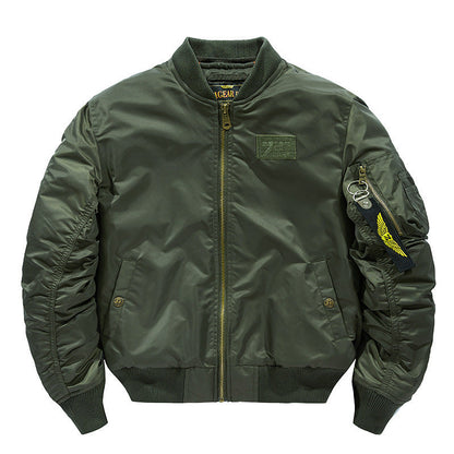 Herren Bomberjacke stylish mit Kapuze abnehmbar Modern