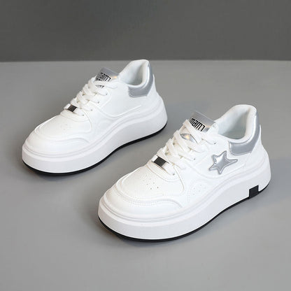 Damen Sneaker Plattform Komfortabel Modisch