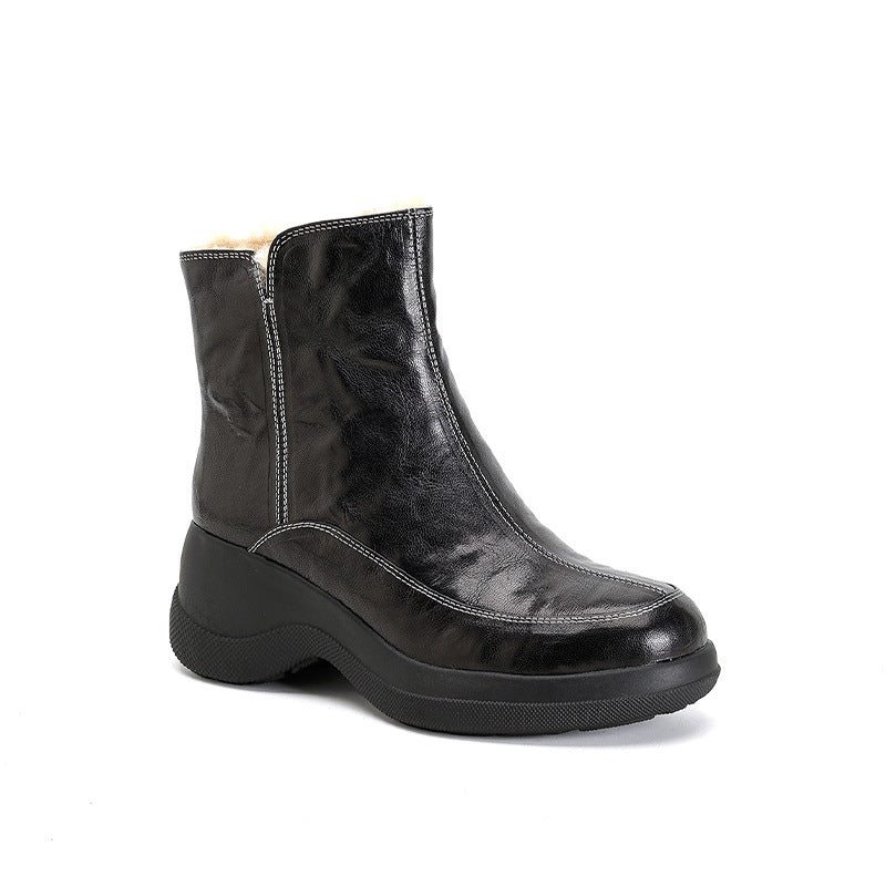 Damen Winterstiefel Bequem Rutschfest Moderne