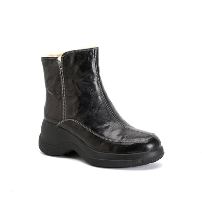 Damen Winterstiefel Bequem Rutschfest Moderne