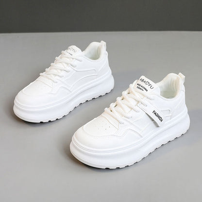 Damen Sneaker Komfortabel Sportlich Weiße MODE