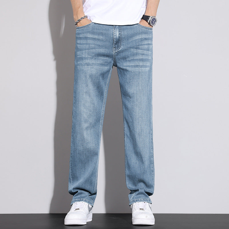 Herren Jeanshose Bequem Relaxed Fit Modern - BerlinGlamour