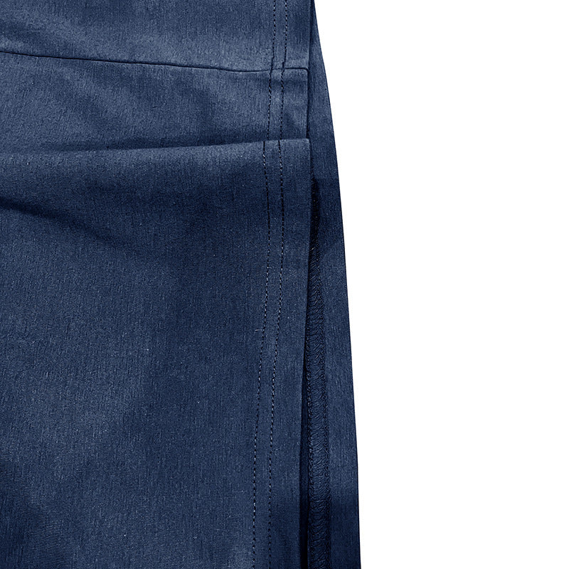 Herren Poloshirt Modern Kragen Taschen Elegant
