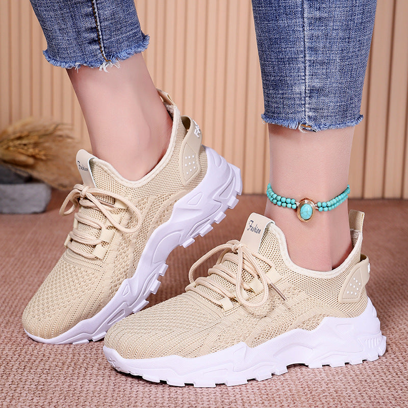 Damen Fitness Schuhe Atmungsaktiv Flexibel Laufschuhe Damen