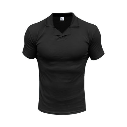 Herren Polo-Shirt Kurzarm Atmungsaktiv Modern