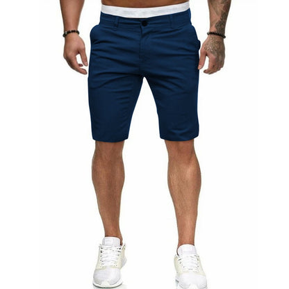 Herren Chino Shorts Modern Schnitt Bequem