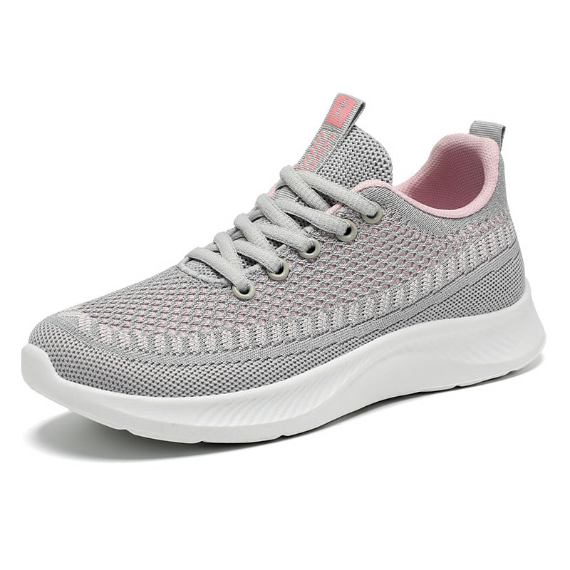 Damen Sneaker Leicht Atmungsaktiv Flexibel Mesh