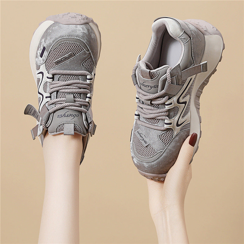 Damen Sportsneaker Laufschuhe Atmungsaktiv Rutschfest