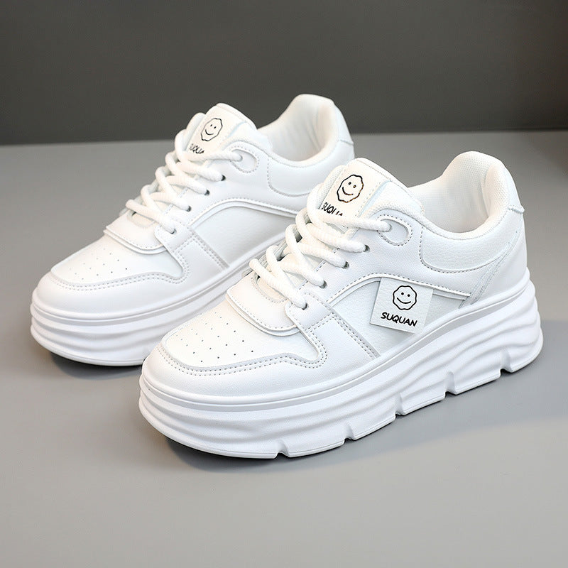 Damen Sneaker Plateau Schuhe Mit Dämpfung Trendy