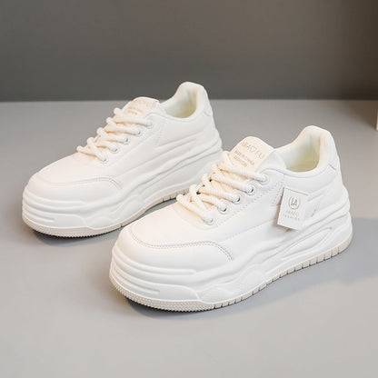 Damen Sneaker Plateau Sportschuhe Bequem Federleicht