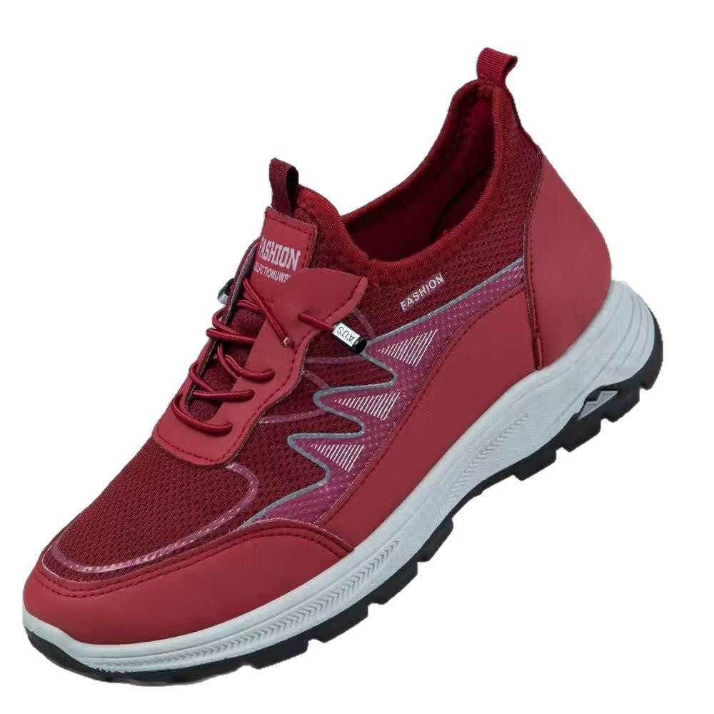 Damen Laufschuhe Sport Mesh Atmungsaktiv Rutschfest