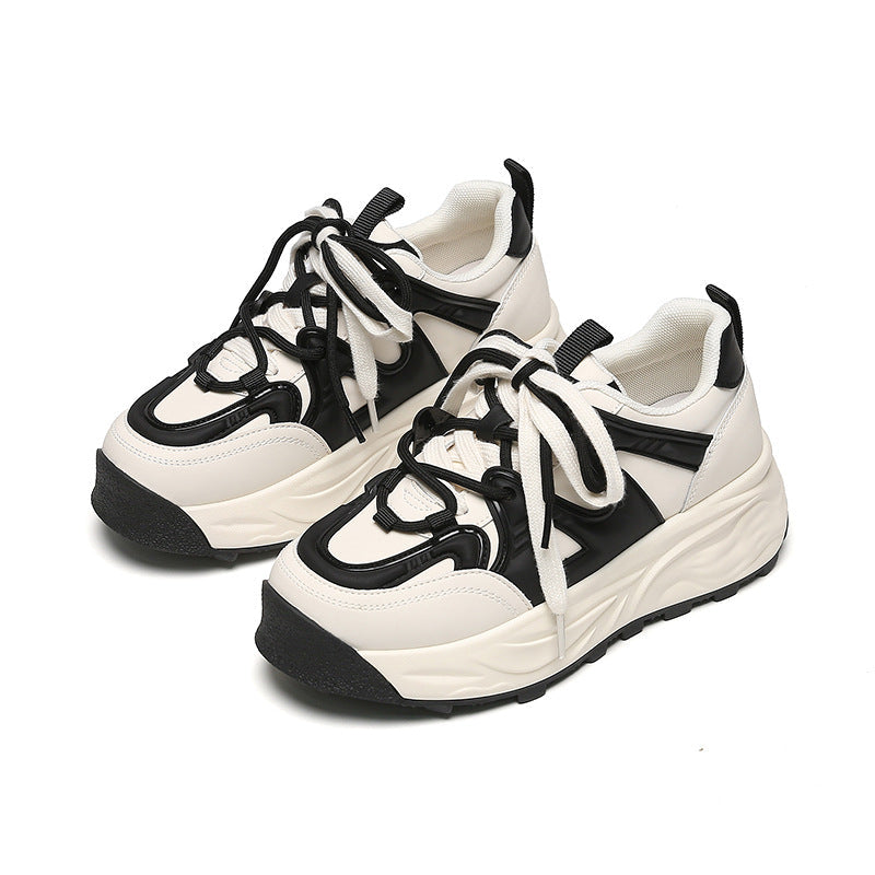 Damen Sneaker Chunky Atmungsaktiv Bequem