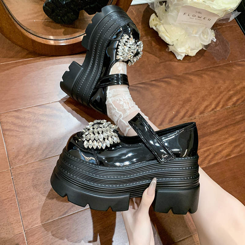Damen Ballerinas Komfortabel Glitzer Schleife