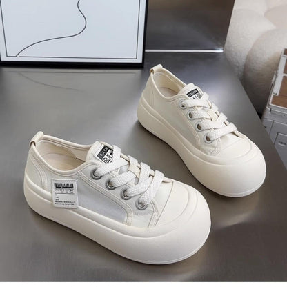Damen Sneaker Chunky Bequem Modisch Weite Passform
